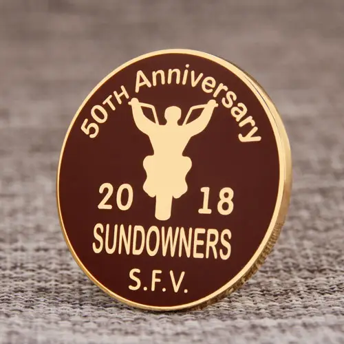 50th Anniversary custom lapel pins 50th Anniversary custom lapel pins