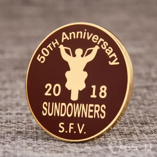 50th Anniversary custom lapel pins 50th Anniversary custom lapel pins