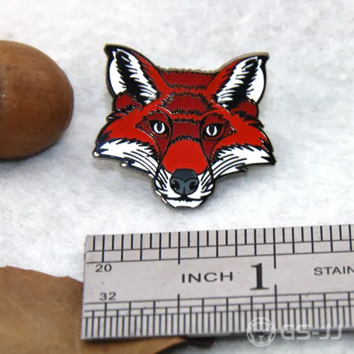 Red Fox Cloisonne Pins Red Fox Cloisonne Pins