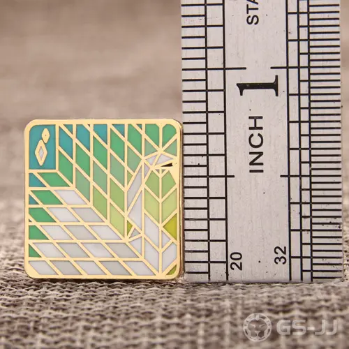 Mosaic Painting Lapel Pins Mosaic Painting Lapel Pins