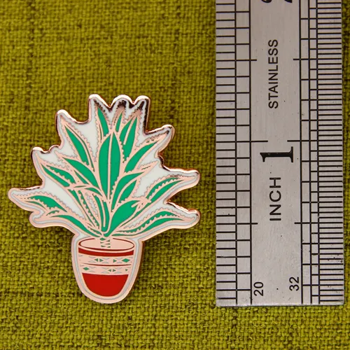 Aloe Vera Plants Lapel Pins Aloe Vera Plants Lapel Pins
