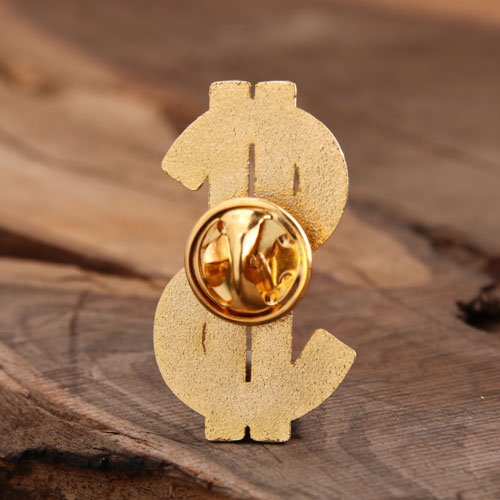 Dollar Sign Custom Lapel Pins