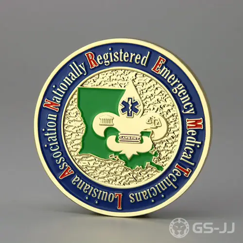 Louisiana Ambulance Alliance Custom Made Coins Louisiana Ambulance Alliance Custom Made Coins