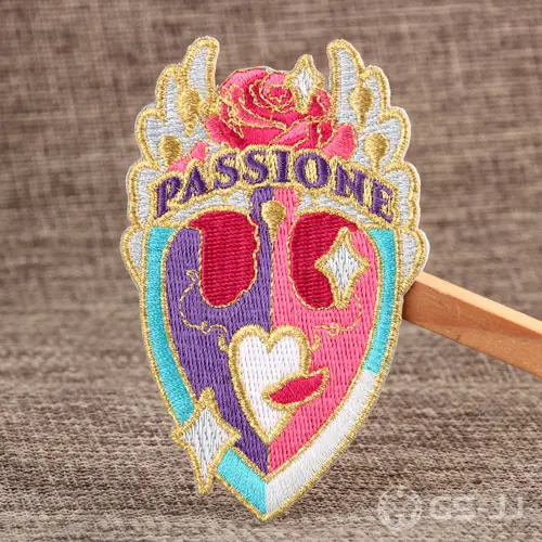 Passione Custom Embroidered Patches Passione Custom Embroidered Patches