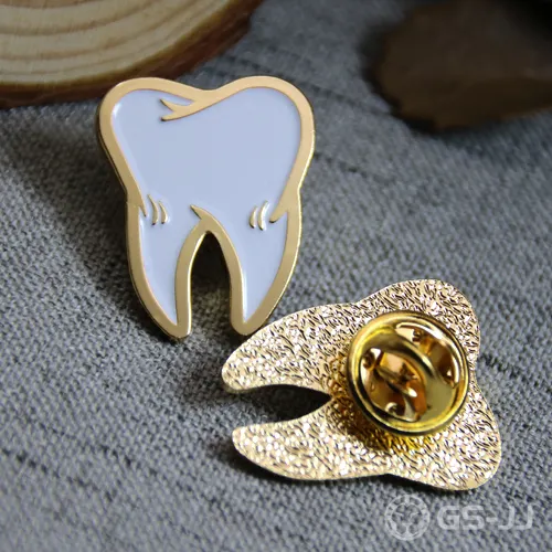 Soft Enamel Lapel Pins for Tooth Soft Enamel Lapel Pins for Tooth