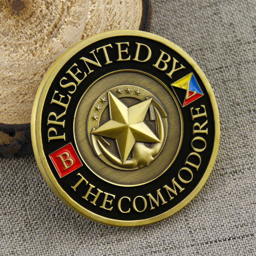 Navy Custom Challenge Coins 