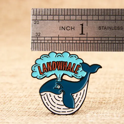 Landwhale Enamel Pins Landwhale Enamel Pins