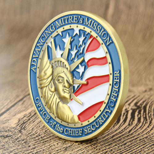 MITRE Corporation Challenge Coins