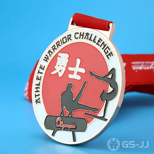 Athlete Warrior Challenge Custom Medals Athlete Warrior Challenge Custom Medals