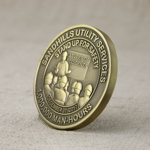 Safety Challenge Coins