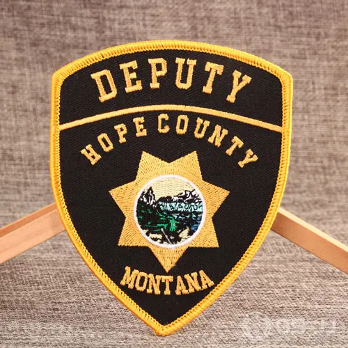 DEPUTY Custom Embroidered Patches DEPUTY Custom Embroidered Patches