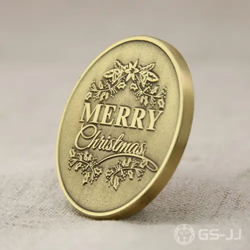 Merry Christmas Challenge Coins Merry Christmas Challenge Coins