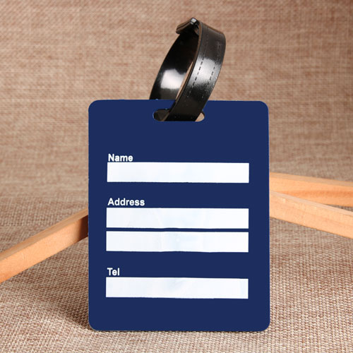 HGTV PVC Custom Luggage Tag