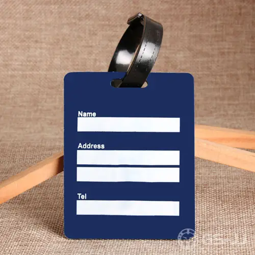 HGTV PVC Custom Luggage Tag HGTV PVC Custom Luggage Tag