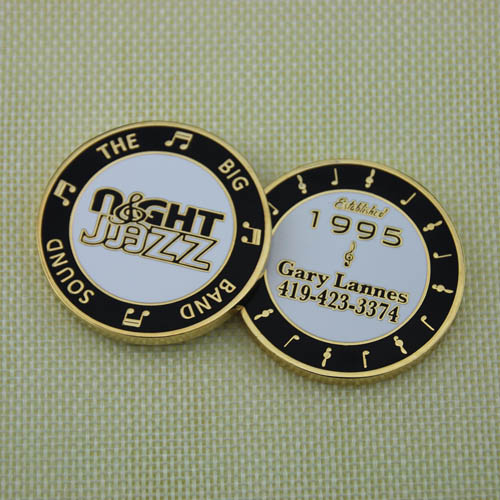 Night Jazz Custom Coins