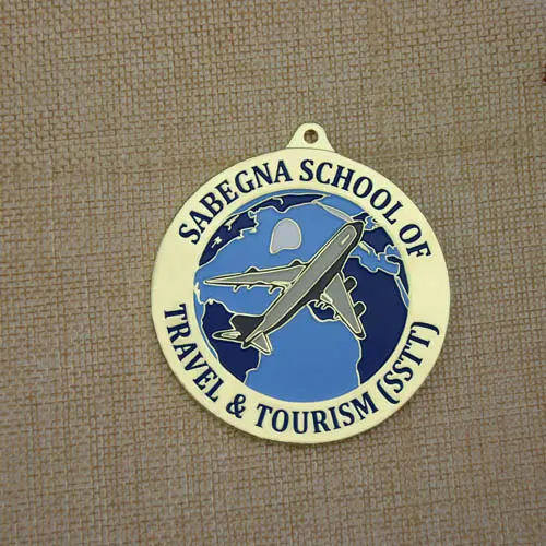 Sabegna School of Travel Tourism Custom medals