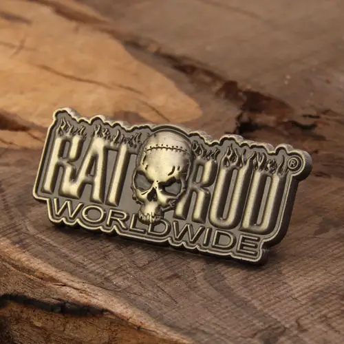  Antique Brass Lapel Pins