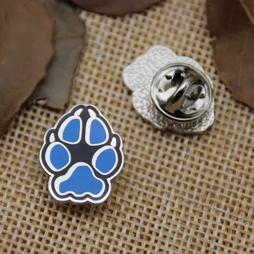Blue Animal Claw Enamel Pins Blue Animal Claw Enamel Pins