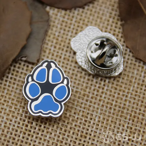 Blue Animal Claw Enamel Pins Blue Animal Claw Enamel Pins