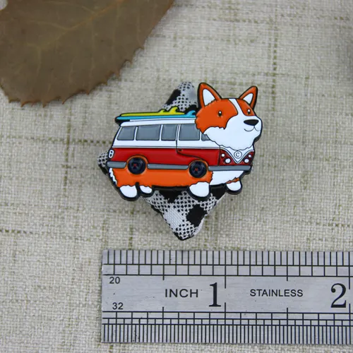 Custom Lapel Pins for Dog Bus Custom Lapel Pins for Dog Bus