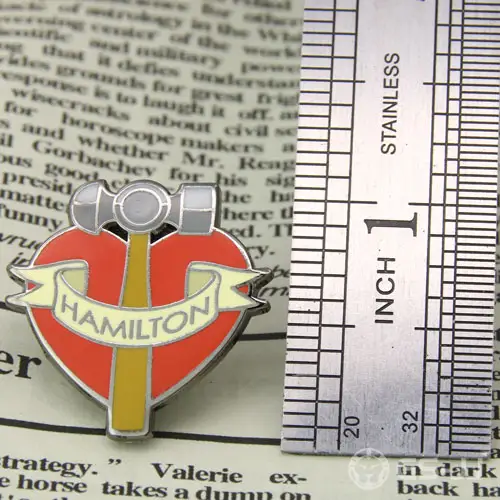 Hamilton Lapel Pins Hamilton Lapel Pins
