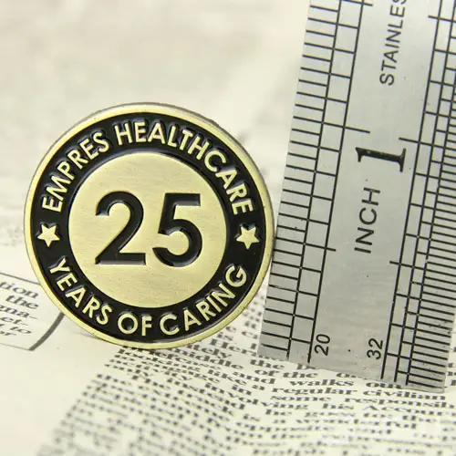 25th Anniversary Healthcare Enamel Pins 25th Anniversary Healthcare Enamel Pins