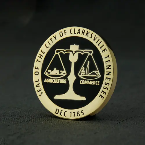 City of Clarksville Custom Coins City of Clarksville Custom Coins