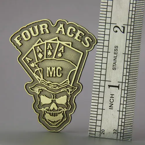 Four Aces Custom Lapel Pins