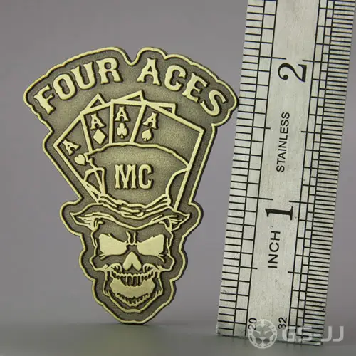 Four Aces Custom Lapel Pins Four Aces Custom Lapel Pins