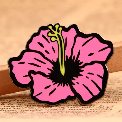 Custom Flower Lapel Pins