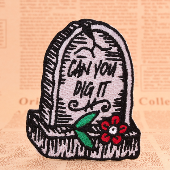 Gravestone Custom Patches No Minimum	