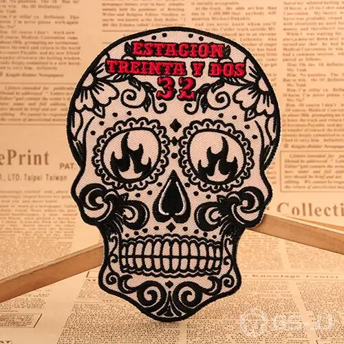 Skull Wholesale Custom Patches Skull Wholesale Custom Patches