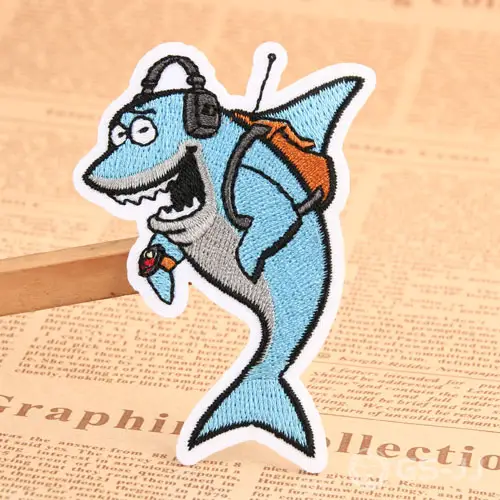 Jaws Embroidered Patches Jaws Embroidered Patches