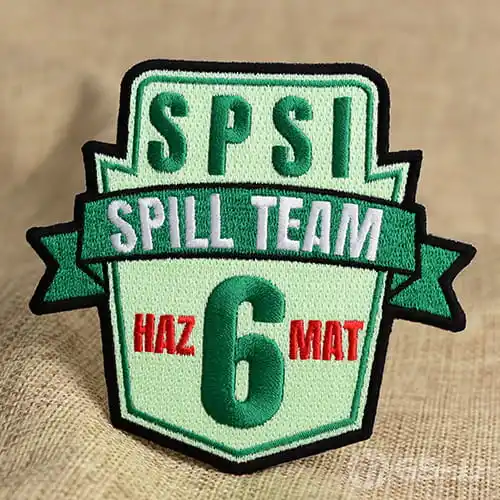 Spill Team NO.6 Embroidered Patches Spill Team NO.6 Embroidered Patches