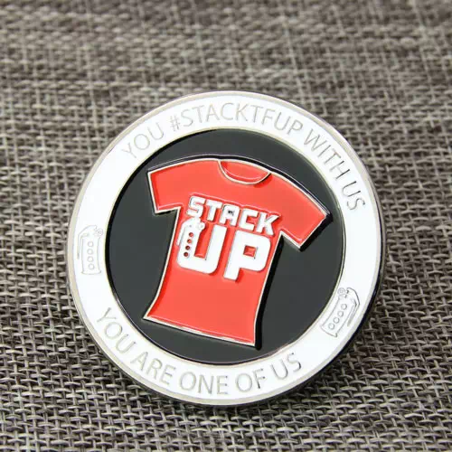 Stack Up Challenge Coins