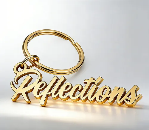 custom name keychains with engraving cut out