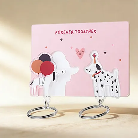Matching Couple Keychain