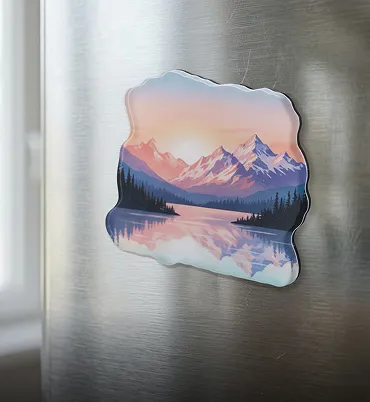 custom acrylic magnets for promo