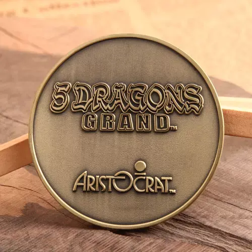 5 Dragons Grand Custom Coins 5 Dragons Grand Custom Coins