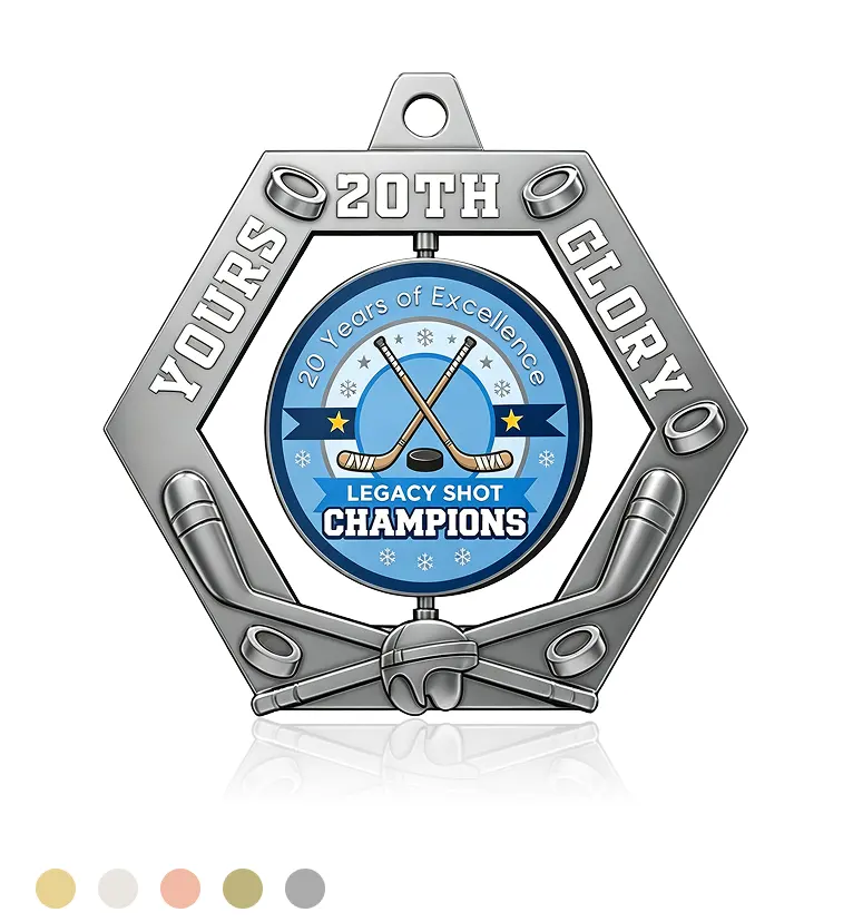 Excellence Hockey Custom Medal