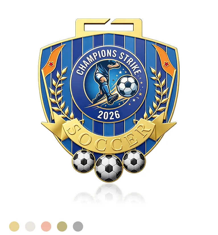 Football Glory Champions Medal