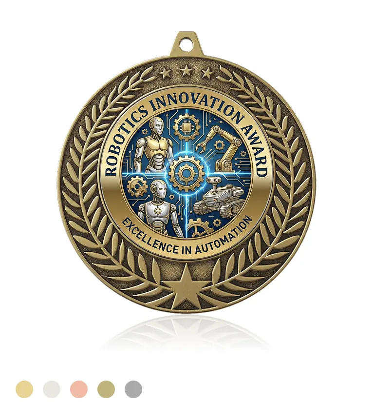 Robot Champion in Robotics Medal