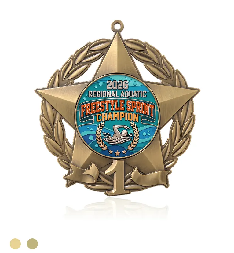 State Swimming Medals