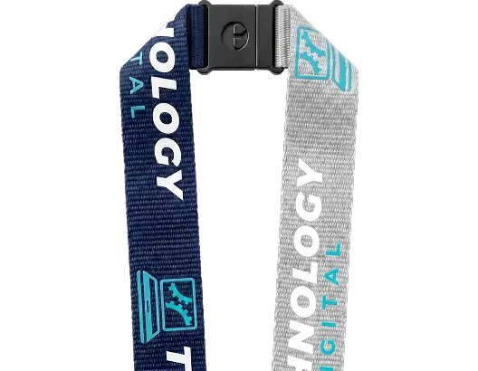 Custom Two Tone Lanyards