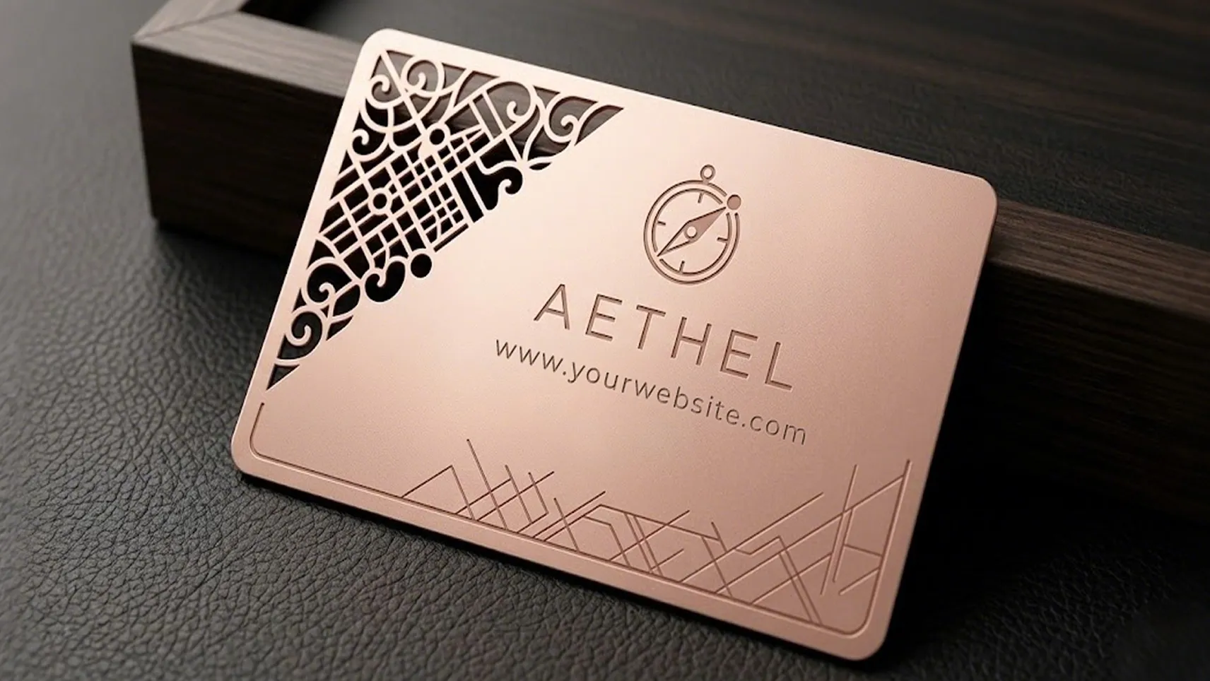Custom Rose Gold Business Cards Custom Rose Gold Business Cards