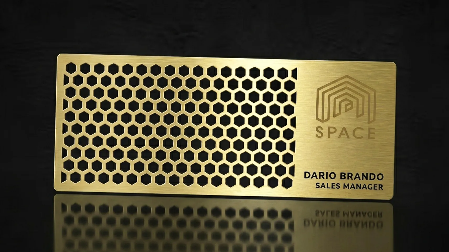Gold Mini Business Cards Gold Mini Business Cards