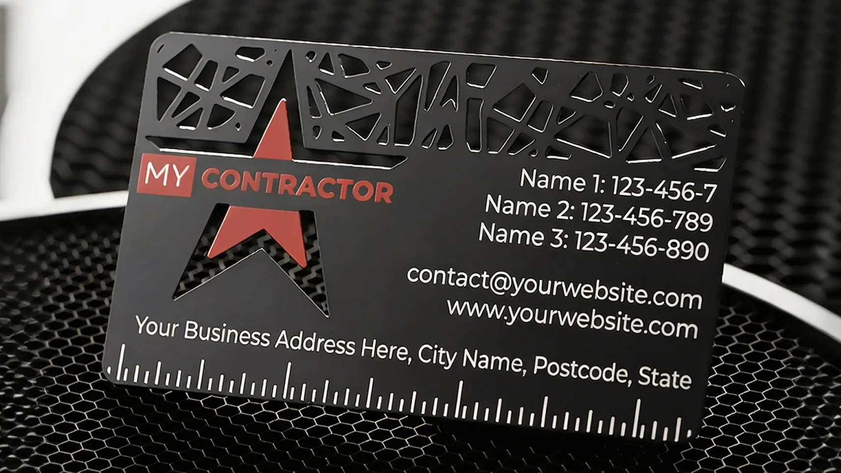 black stainless steel business cards black stainless steel business cards