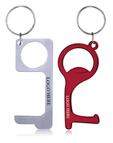 Multi-functional hygiene tool keychain Multi-functional hygiene tool keychain