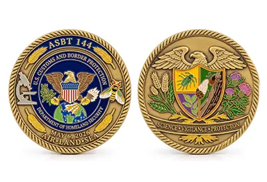 Agriculture Specialist Basic Training Coin
