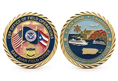 CBP Officer Field Office Coin